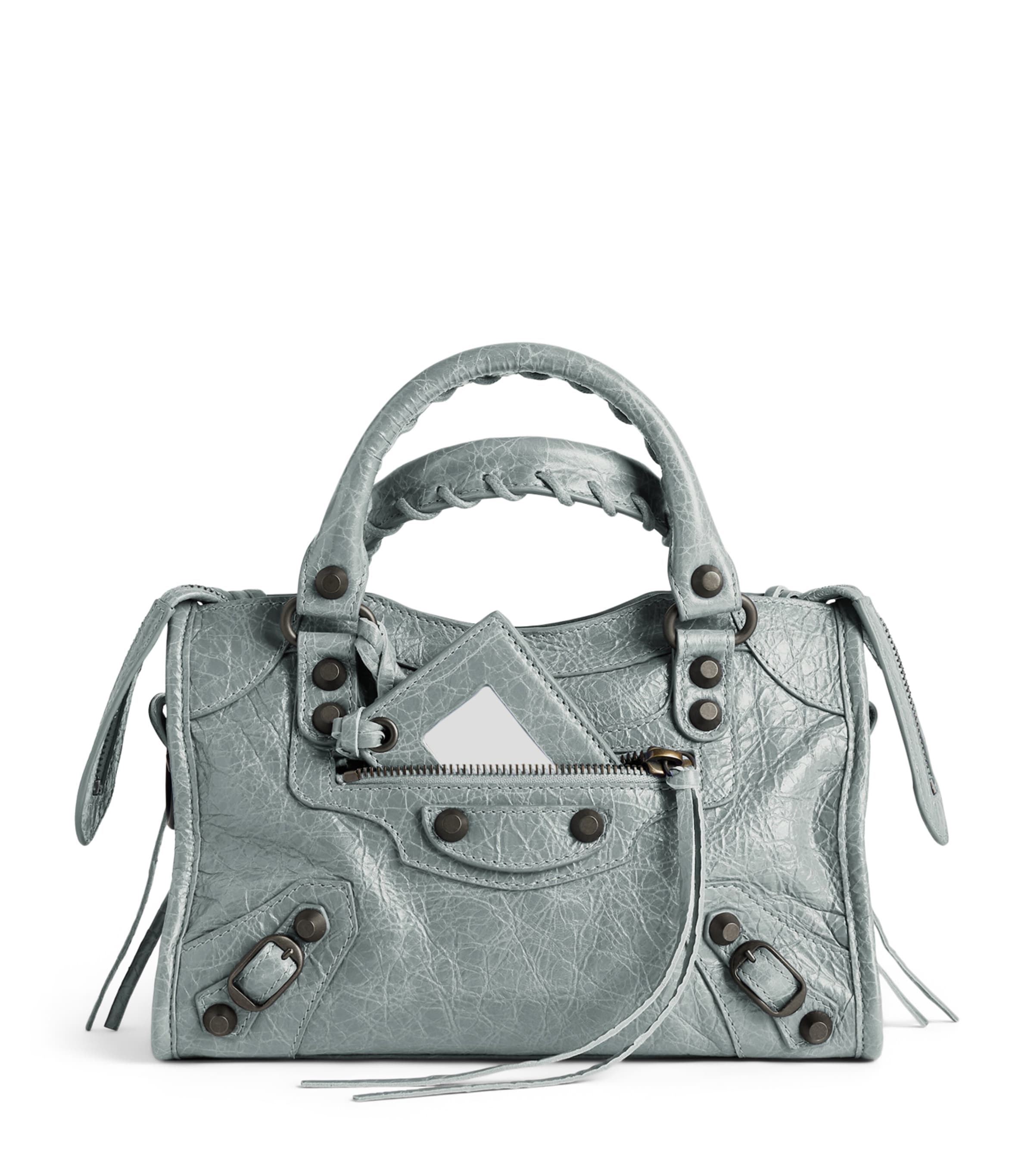Balenciaga Mini Lambskin Le City Top-Handle Bag