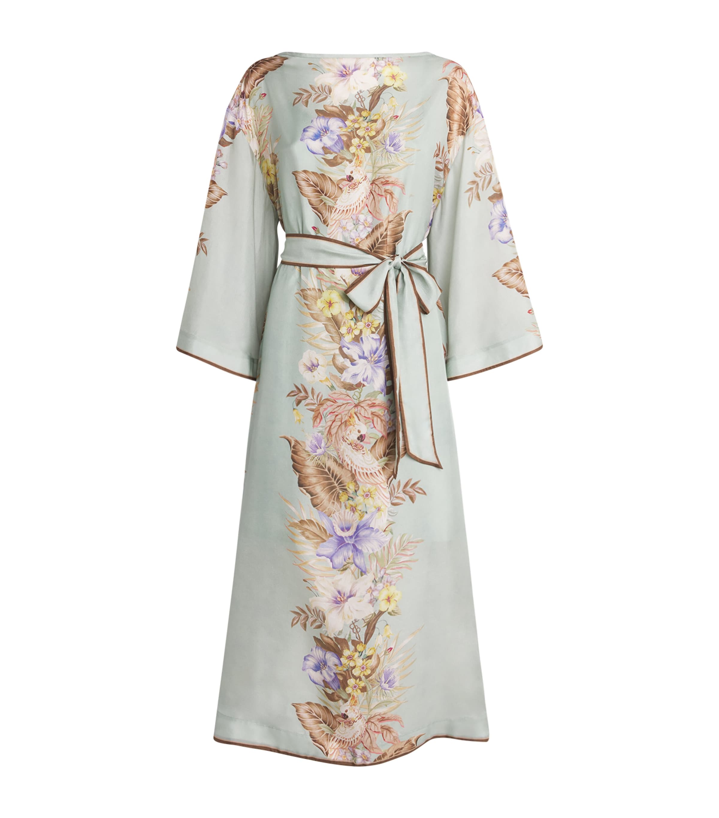 Silk Coco Tunic Midi Dress