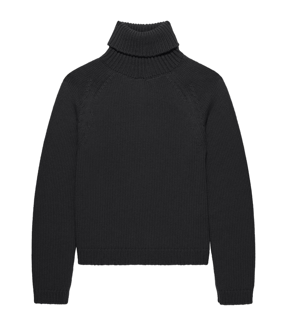 TOM FORD Mens Virgin Wool-Cashmere-Mohair Rollneck Sweater Naa