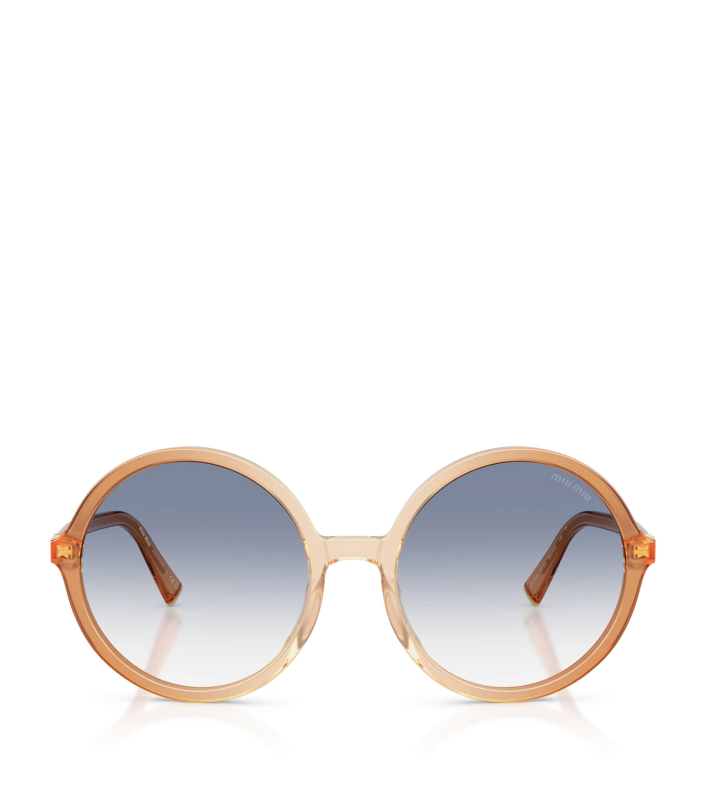 Acetate Oversized Round Sunglasses