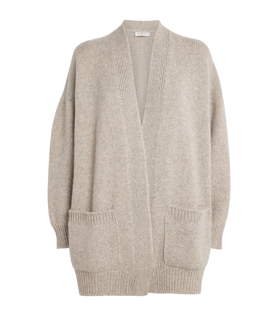 Cashmere-Cotton Bay Cardigan