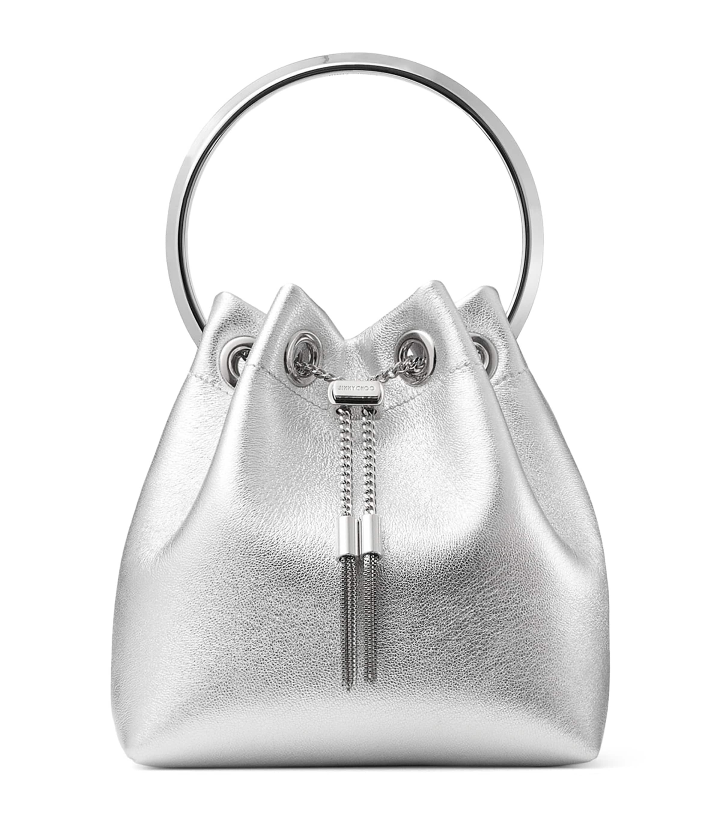 Metallic Bon Bon Top-Handle Bag