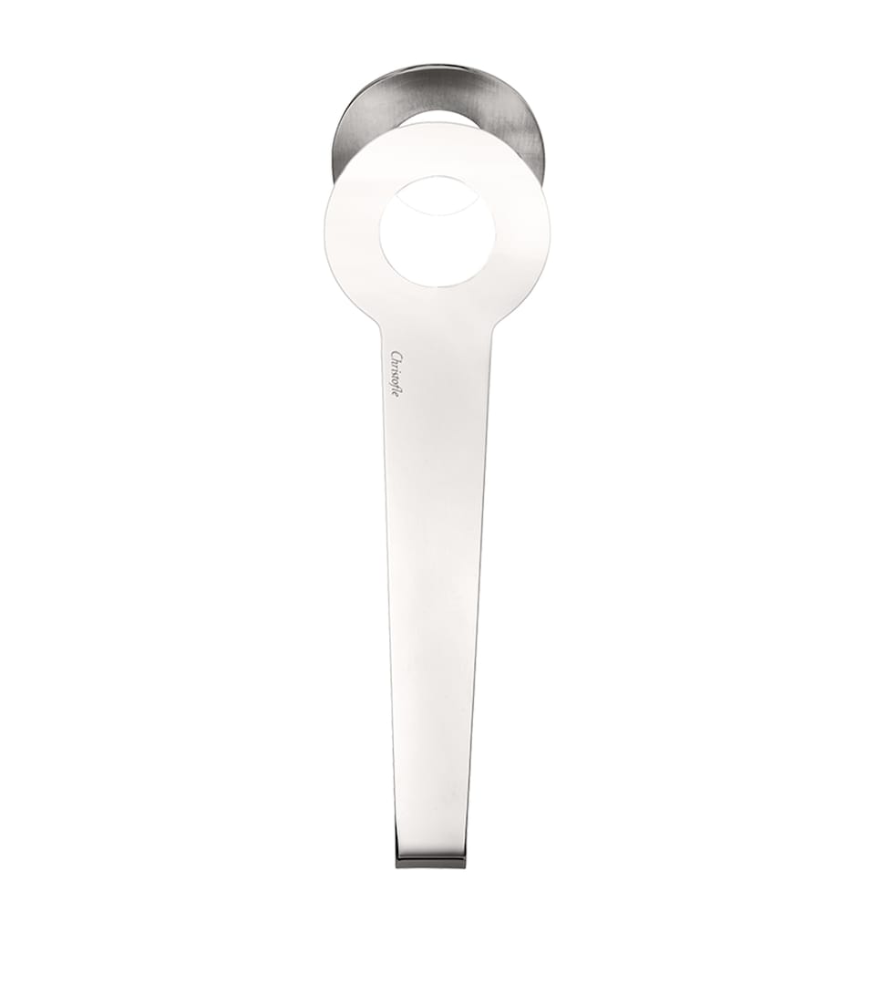 Stainless Steel OH de Christofle Ice Tongs