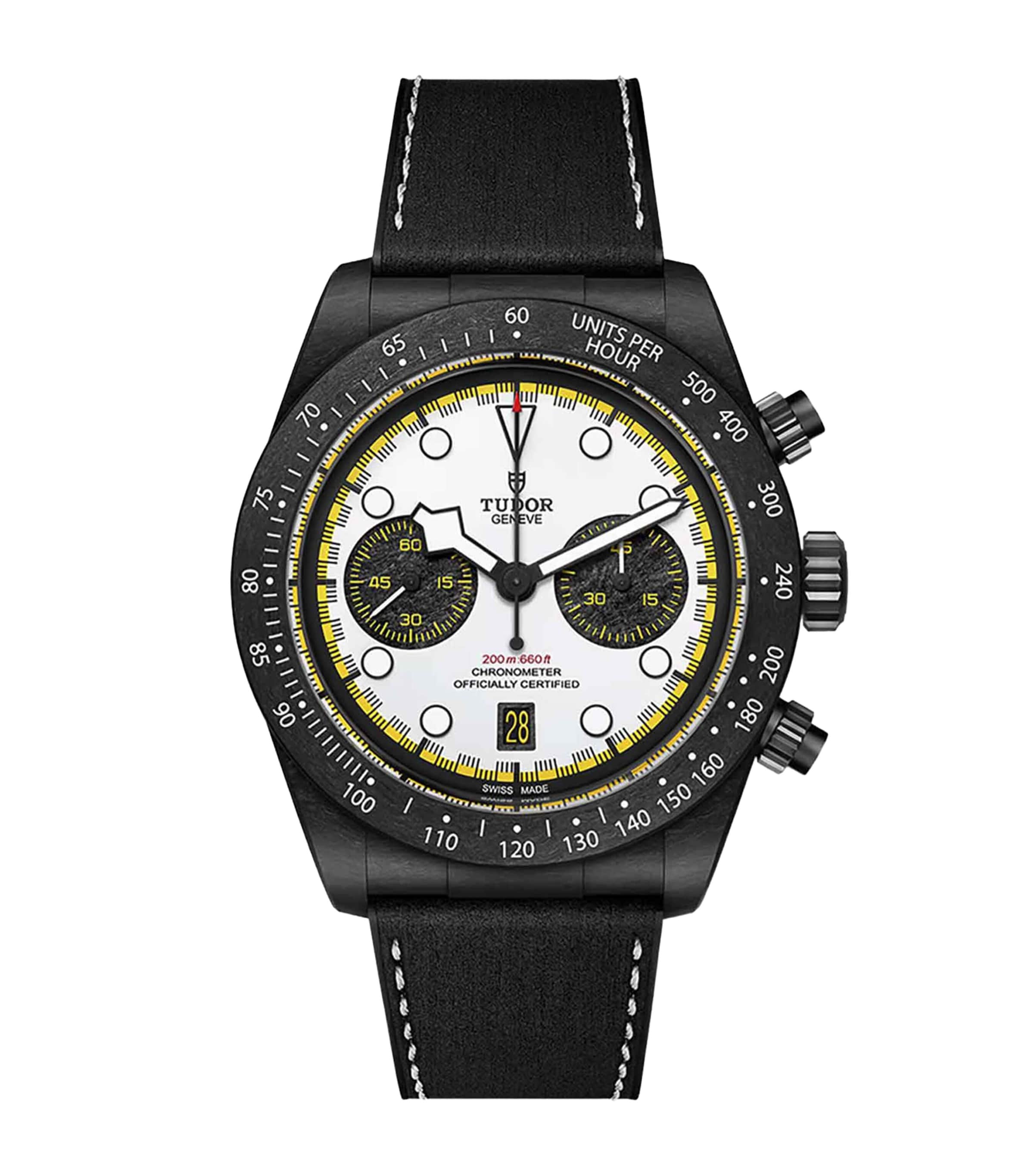 TUDOR Black Bay Chrono Carbon 26 Watch 42mm White
