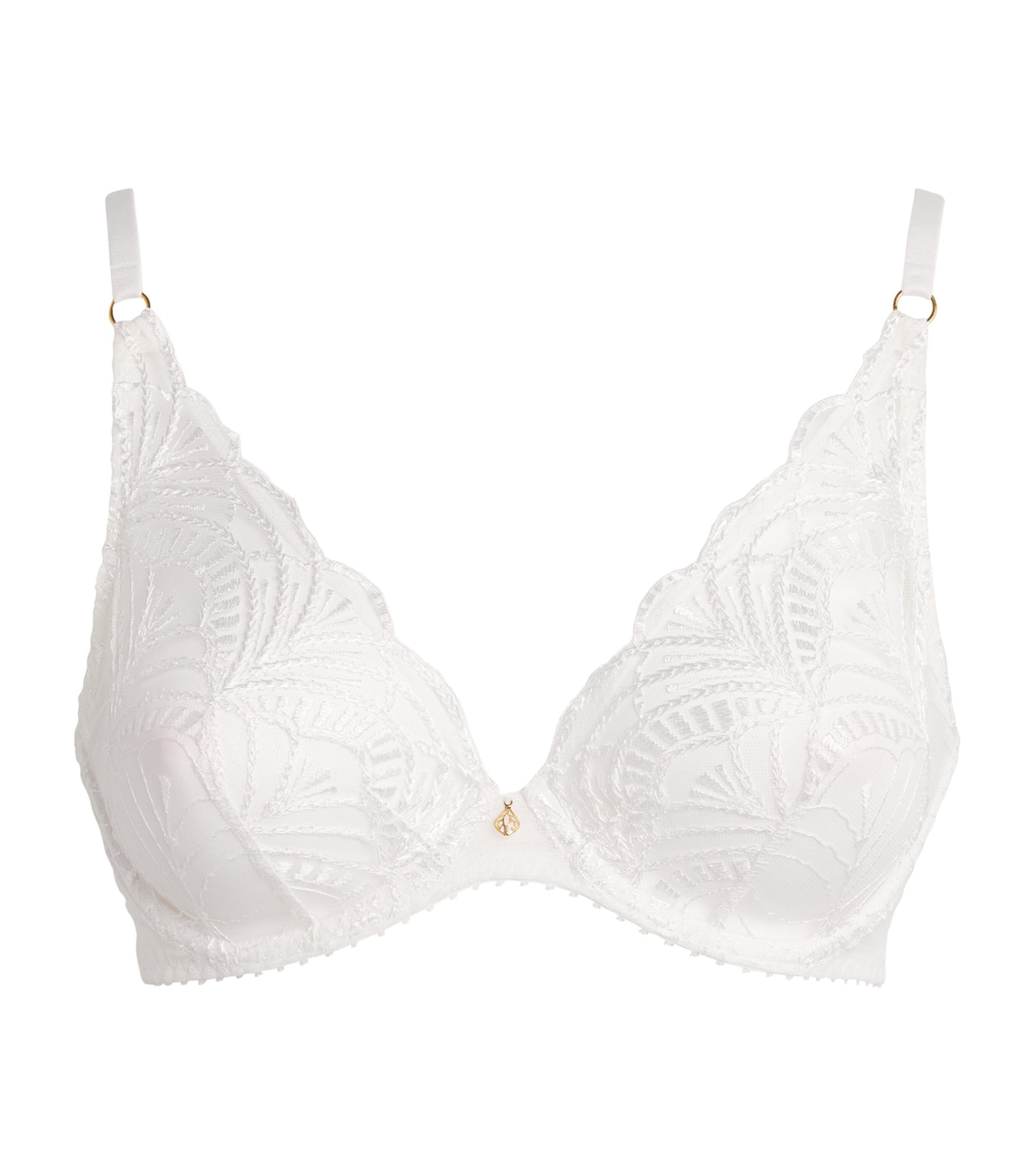 Aubade Womens Vibes Triangle Underwire Bra Pearl