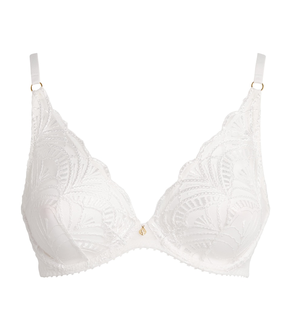 Aubade Womens Vibes Triangle Underwire Bra Pearl