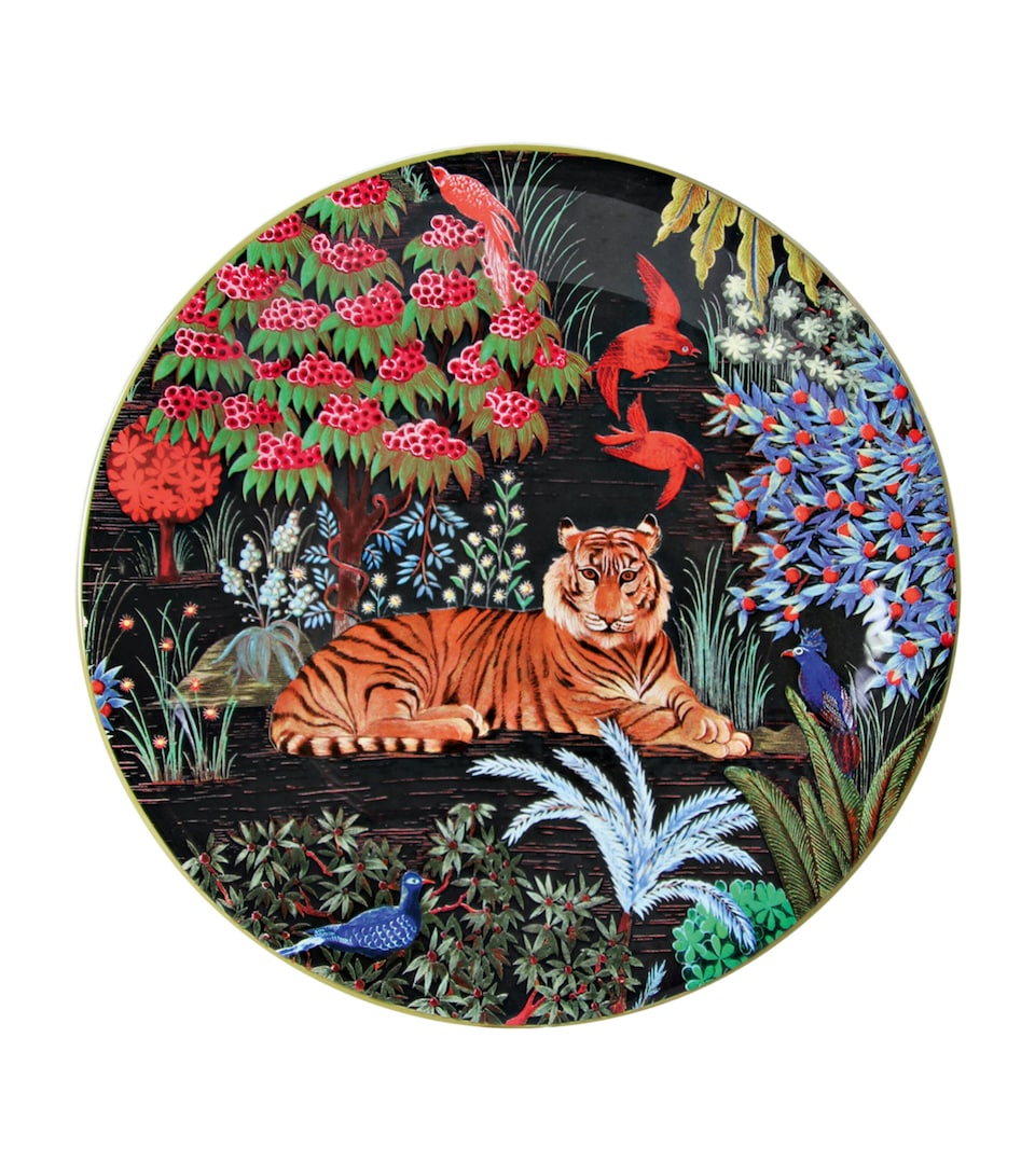 Gien Set of 4 Jardin du Palais Dessert Plates (23cm)