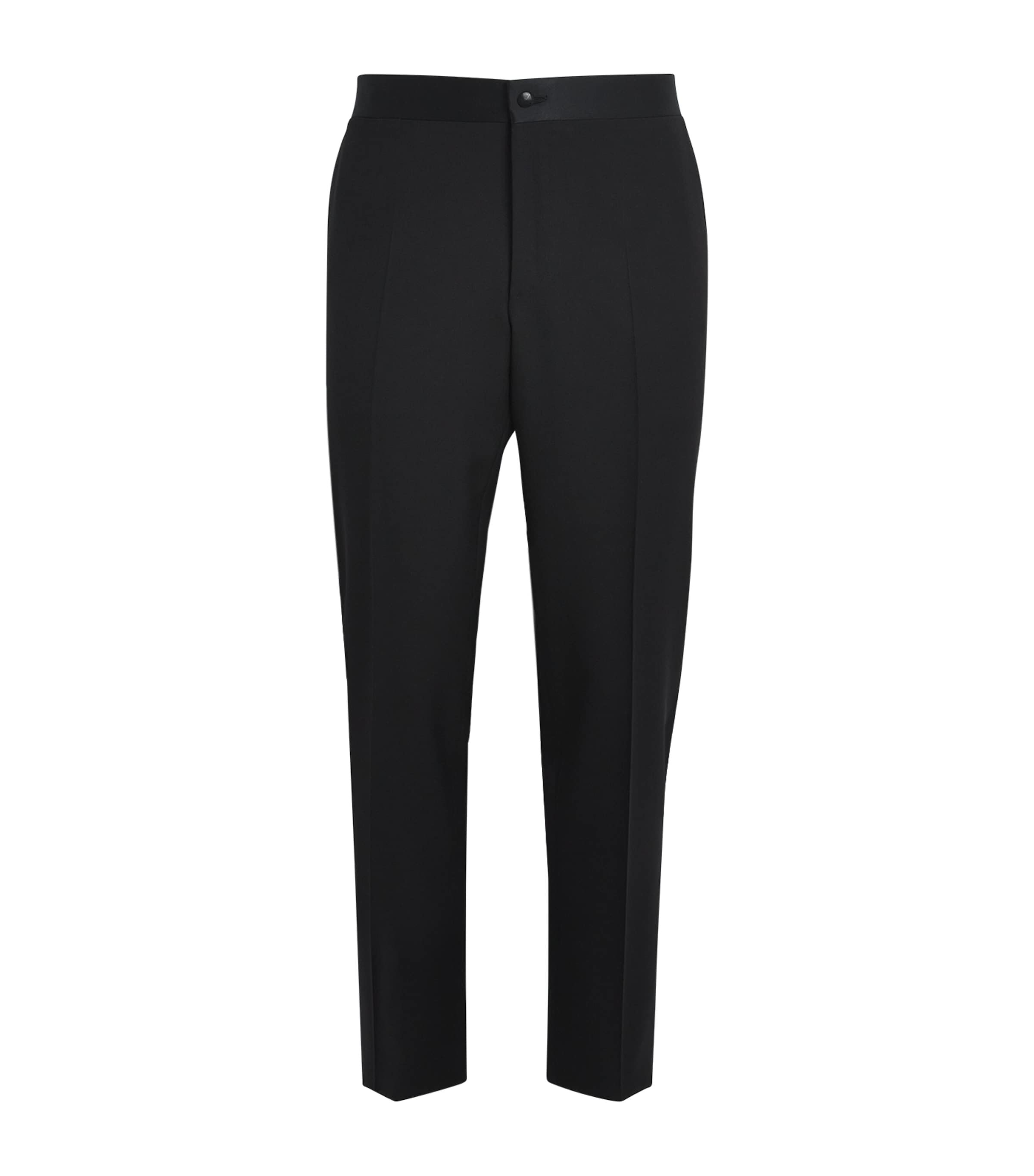 Wool Tuxedo Trousers