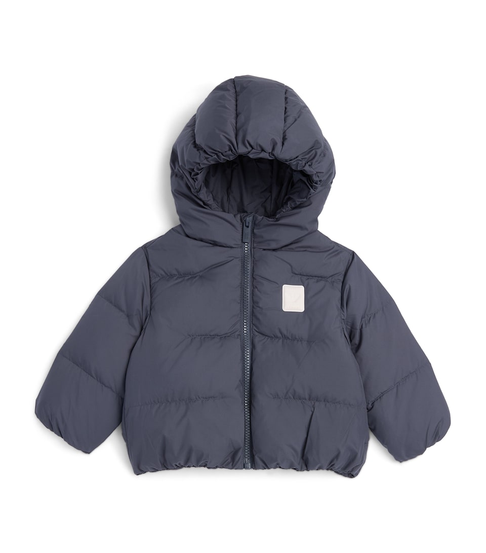 Emporio Armani Kids Down Puffer Jacket (4-16 Years) Odyssey Gray