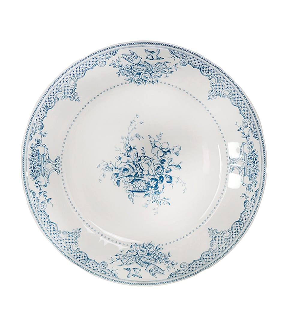 Set of 6 Ceramic Dépareillé Dinner Plates (27cm)