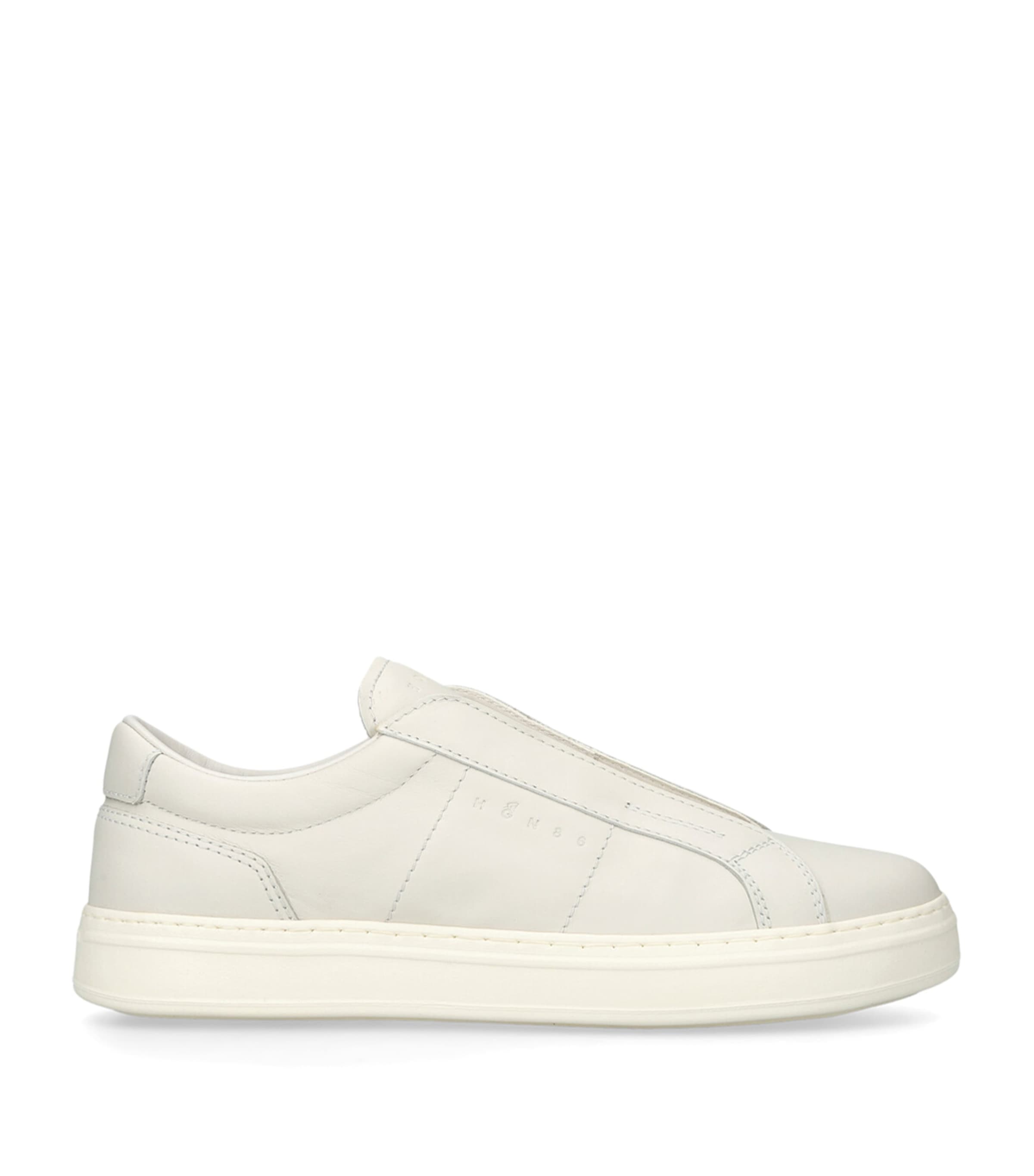 Leather H668 Slip-On Sneakers