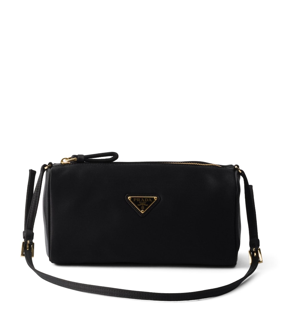 Mini Satin Shoulder Bag