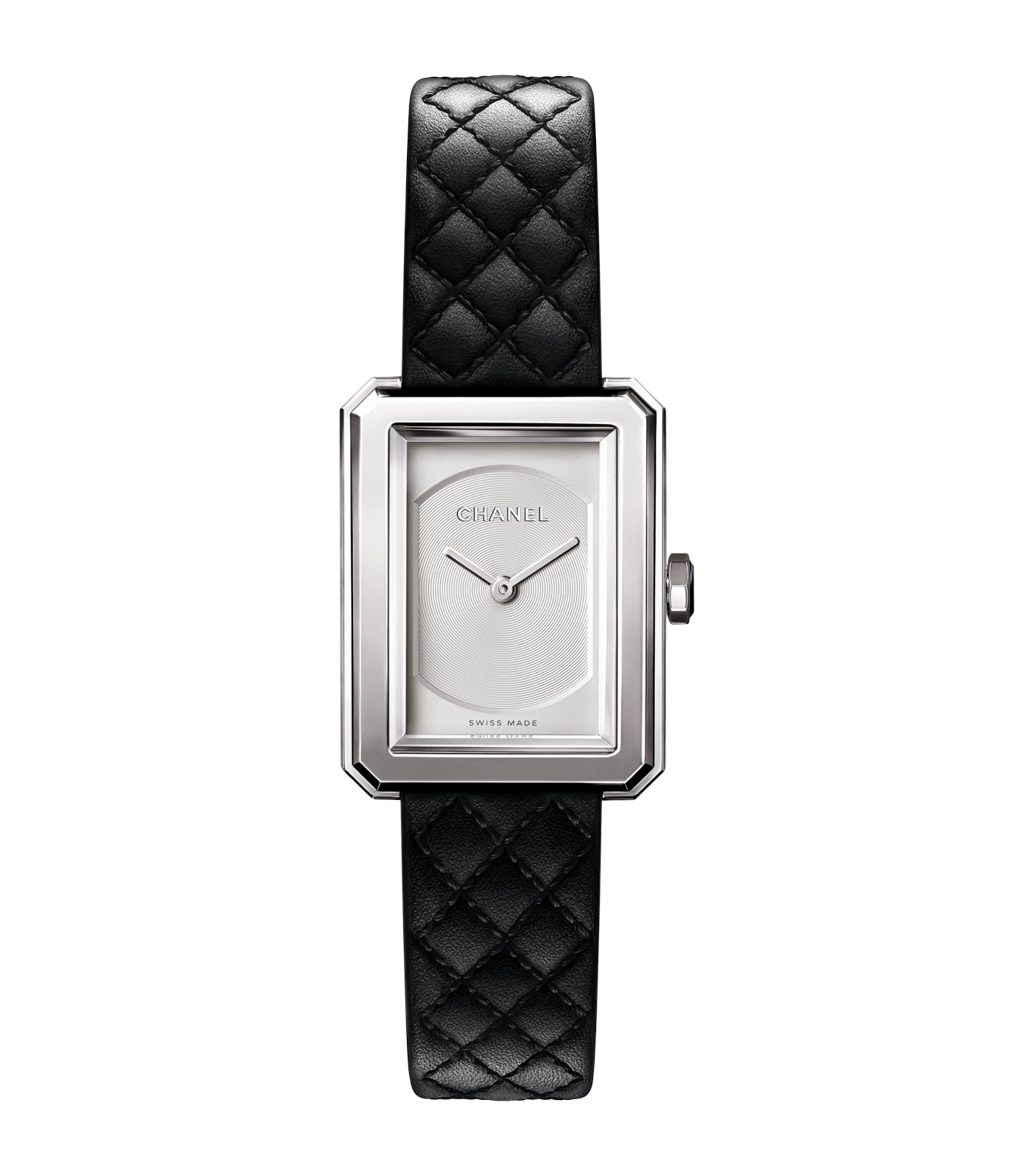 CHANEL Small Steel BOY·FRIEND Watch 21.5mm Black
