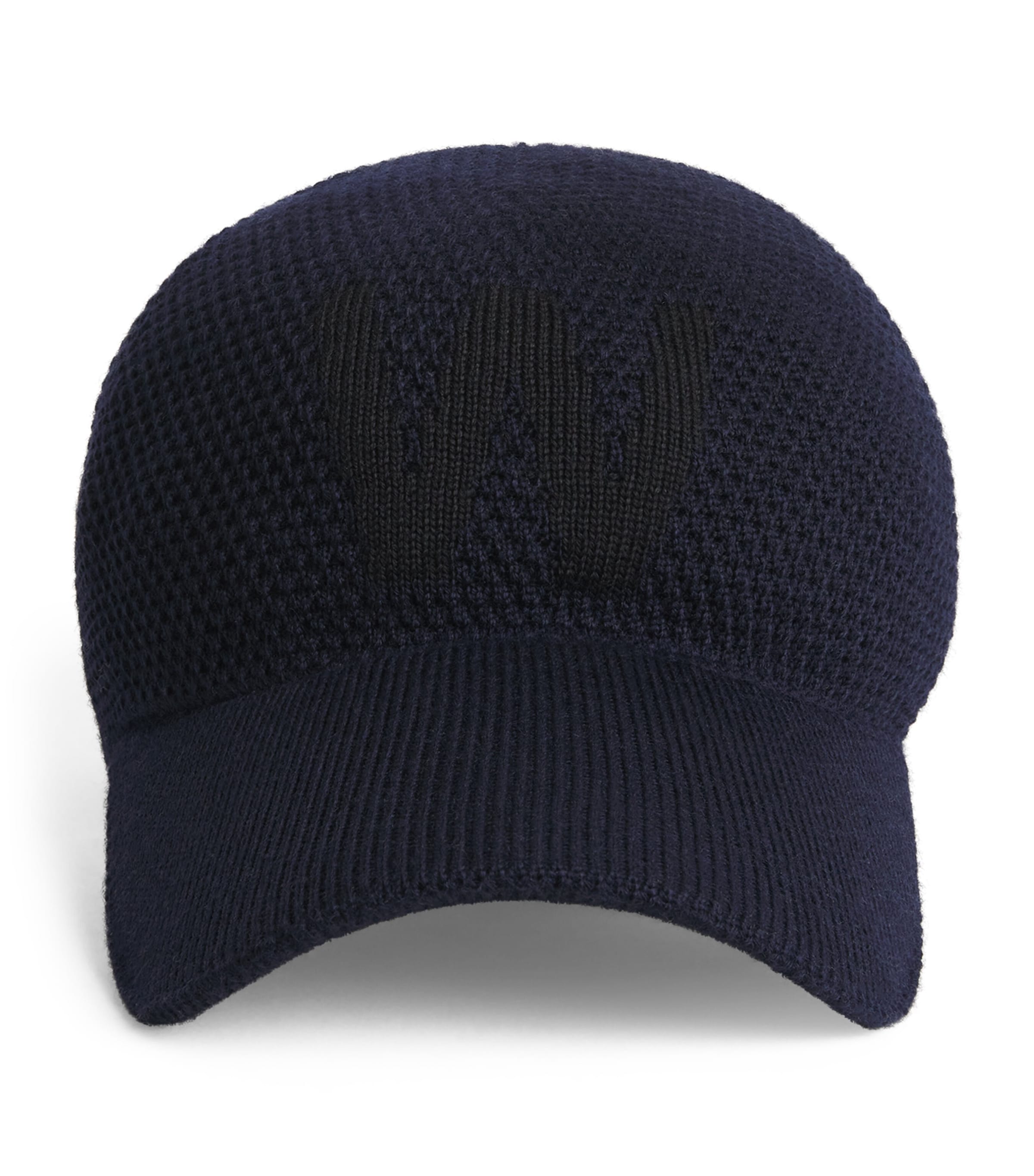 Wool-Blend Knitted Baseball Cap