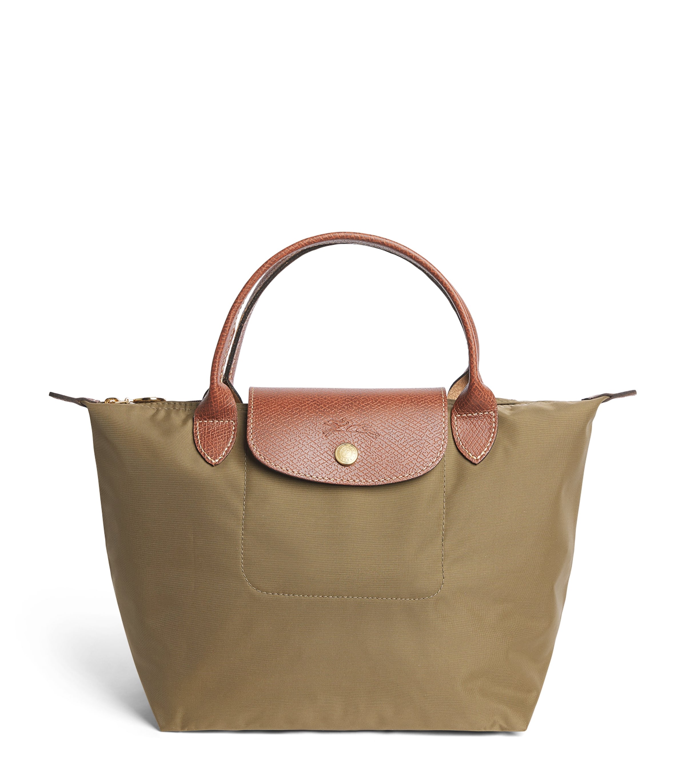 Longchamp Small Le Pliage Original Handbag Olive