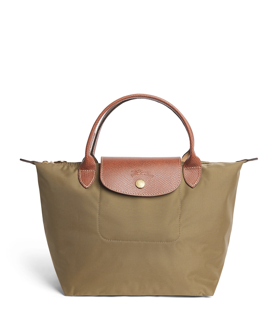 Longchamp Small Le Pliage Original Handbag Olive