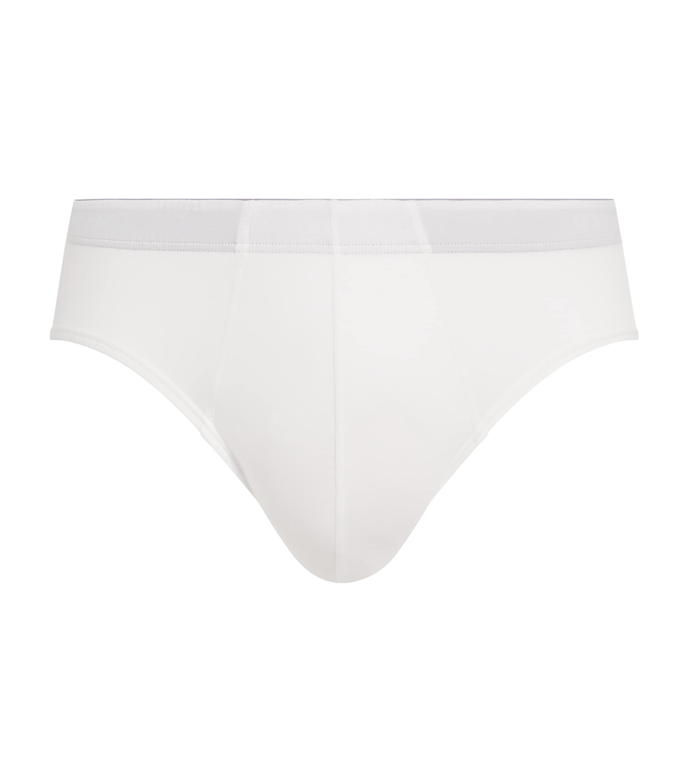Hanro Mens Cotton Superior Briefs White