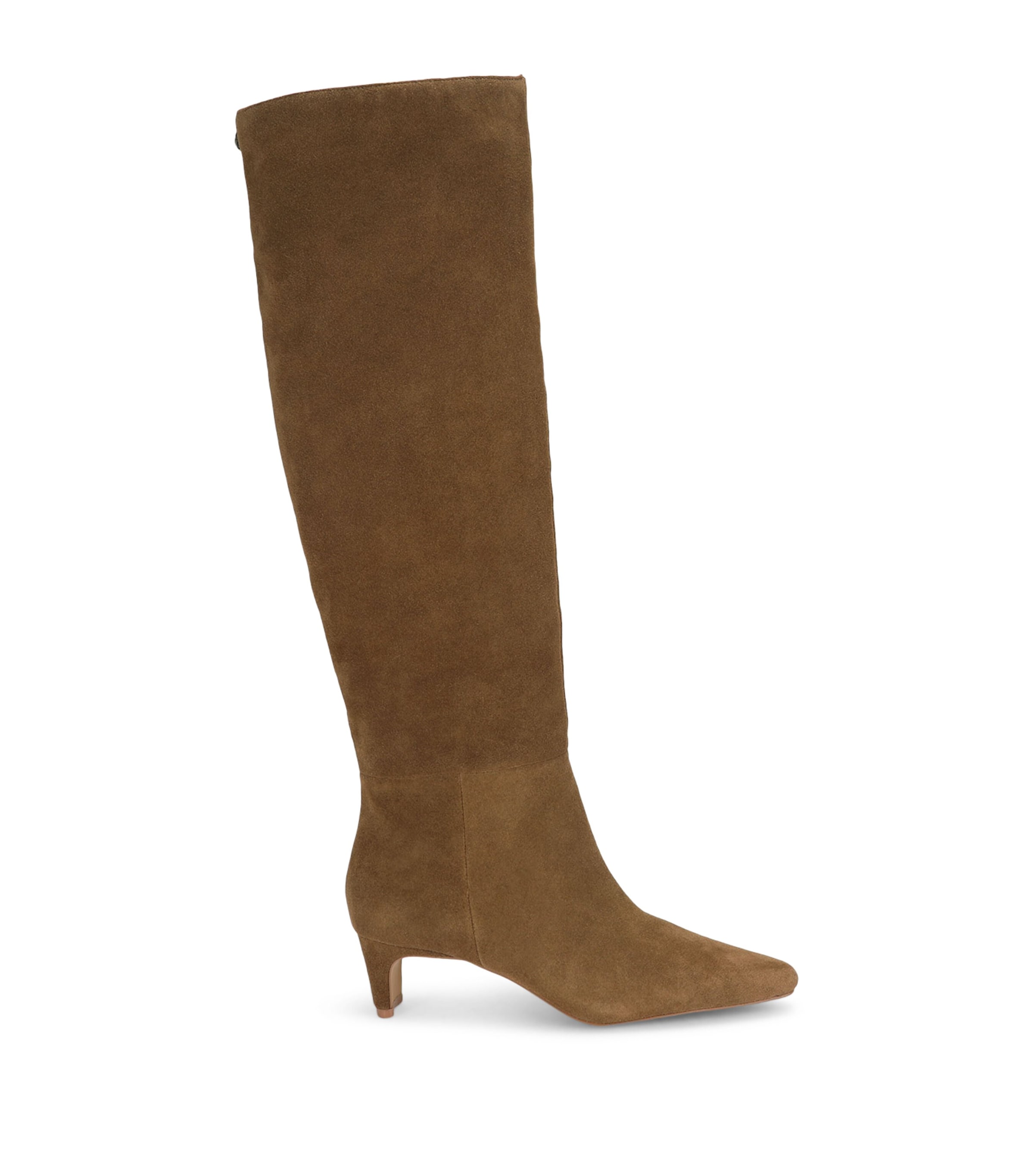 Kurt Geiger London Suede Bella Knee-High Boots Tan