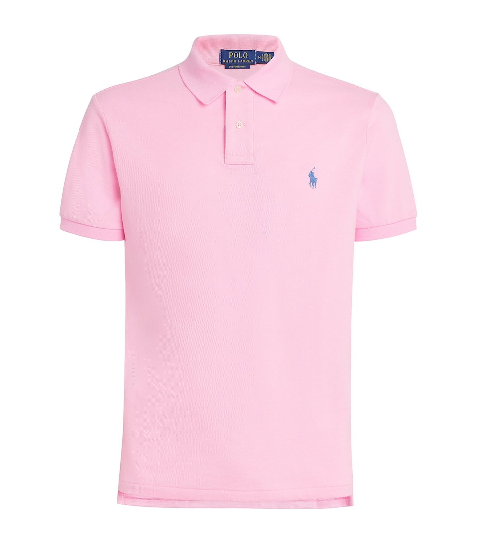 Cotton-Mesh Polo Shirt