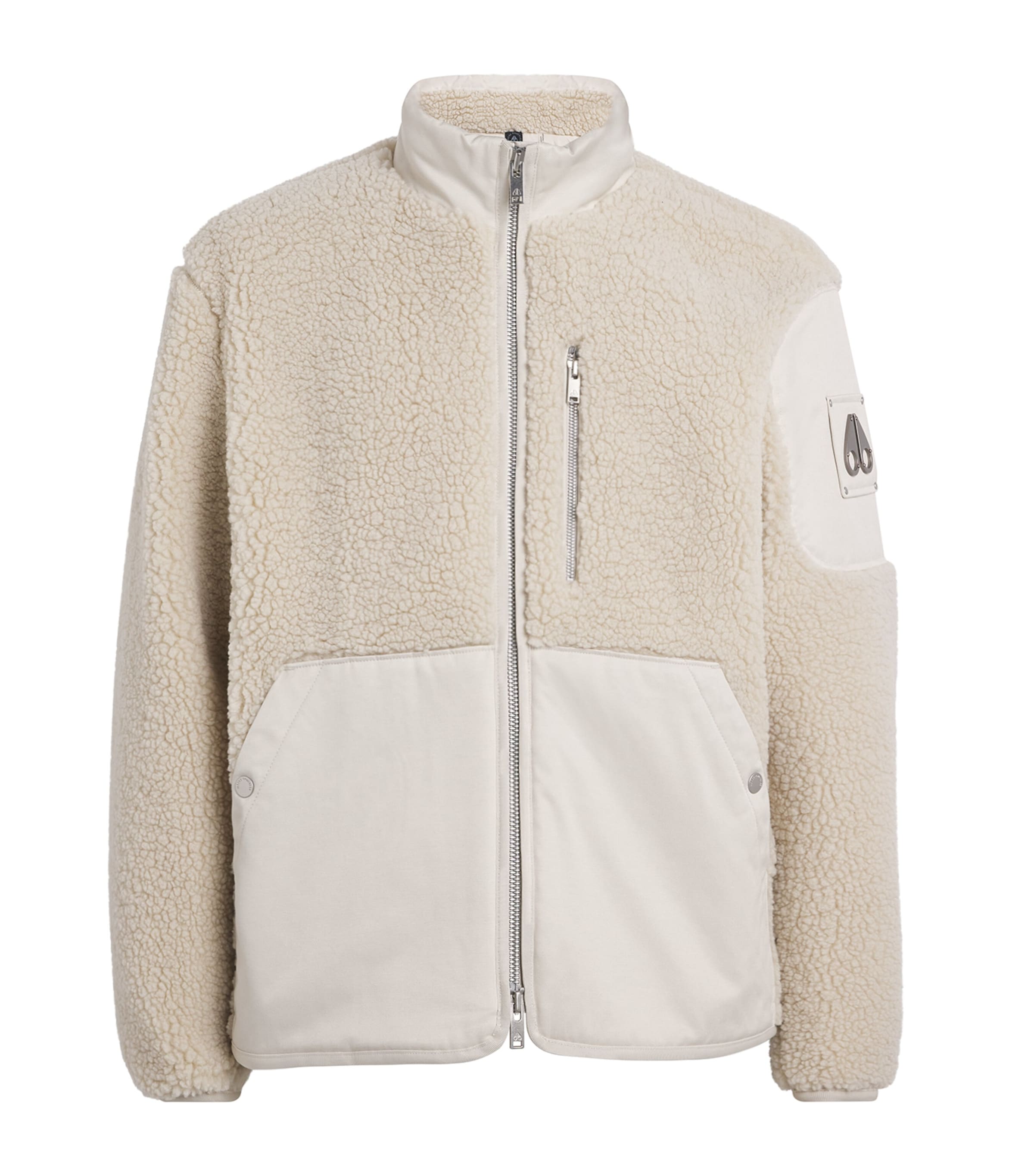 Fleece-Trim Jacket