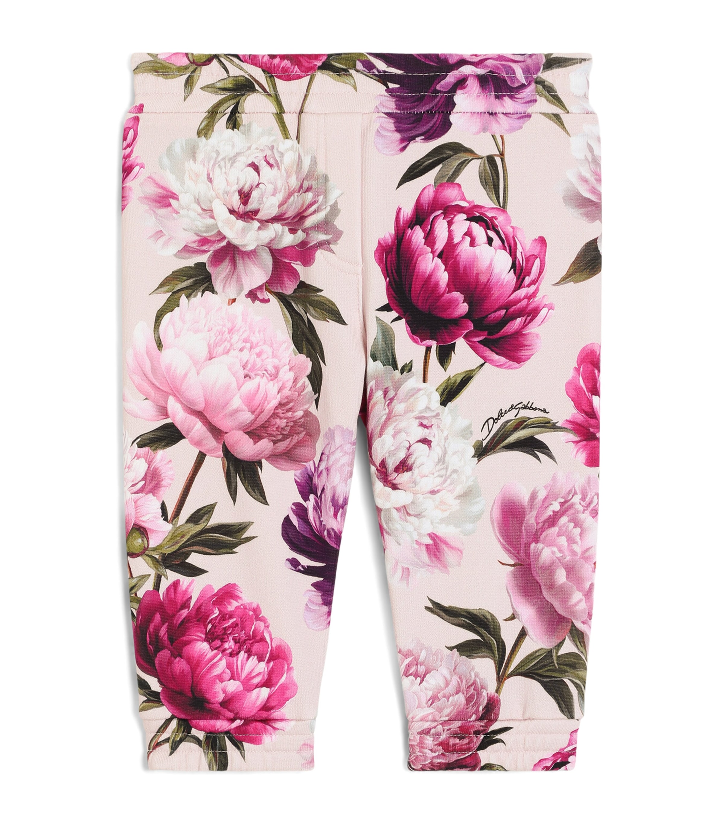 Dolce&Gabbana Kids Floral Leggings (3-30 Months) Peonie F.ros