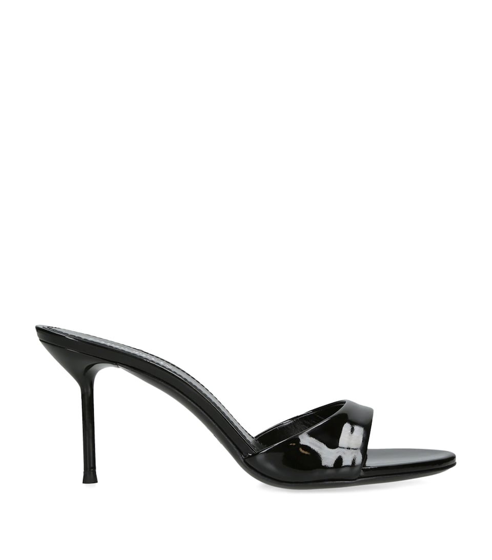 Patent Leather Lidia Mules 70