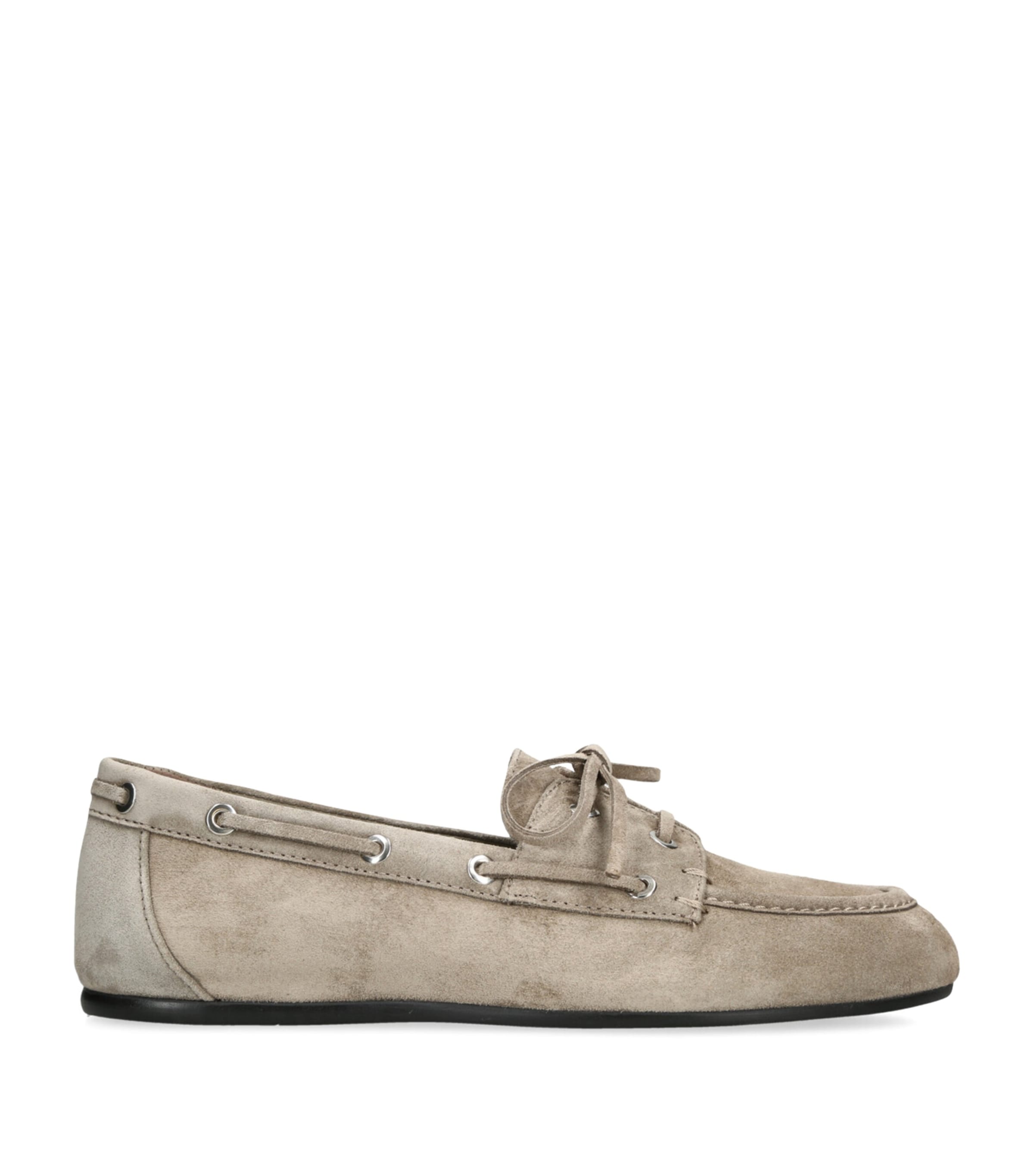 Stuart Weitzman Suede Brooks Loafers | Harrods US