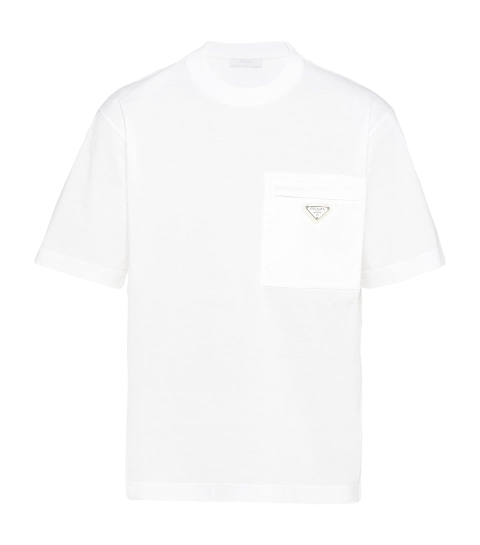 Cotton and Re-Nylon Pocket T-Shirt