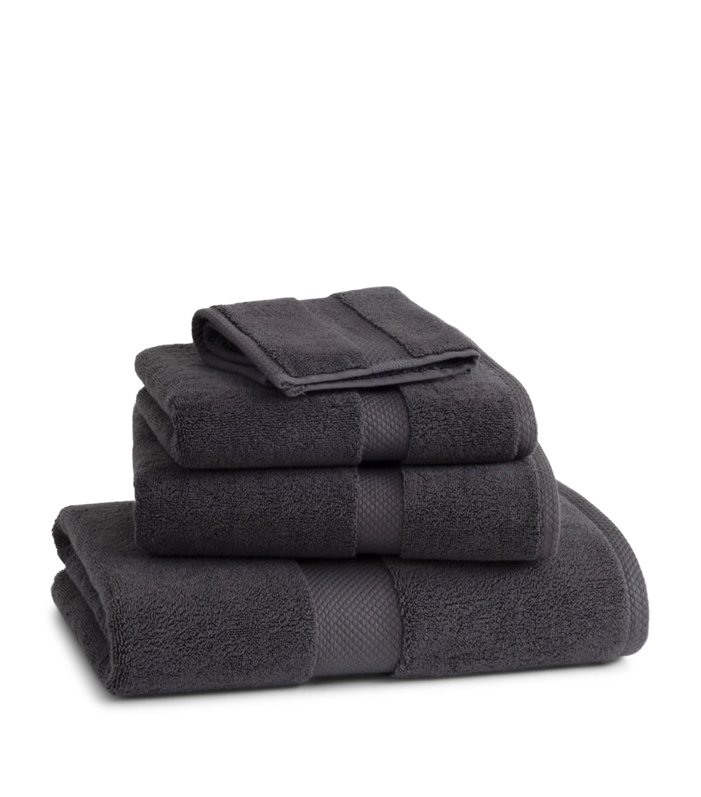 Ralph Lauren Home Dulaney Bath Towel (75cm x 137cm) Graphite