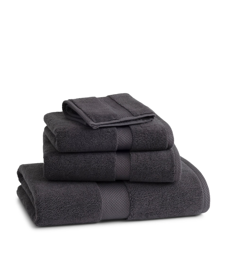 Ralph Lauren Home Dulaney Bath Towel (75cm x 137cm) Graphite