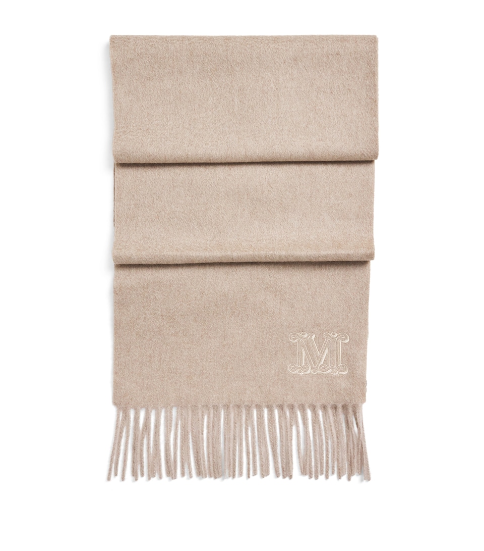 Cashmere Monogram Scarf