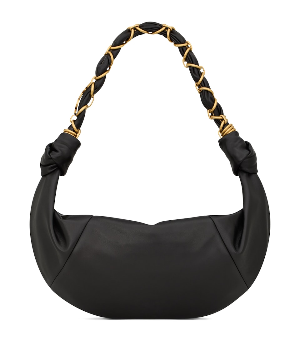 Saint Laurent Small Leather Amalia Shoulder Bag
