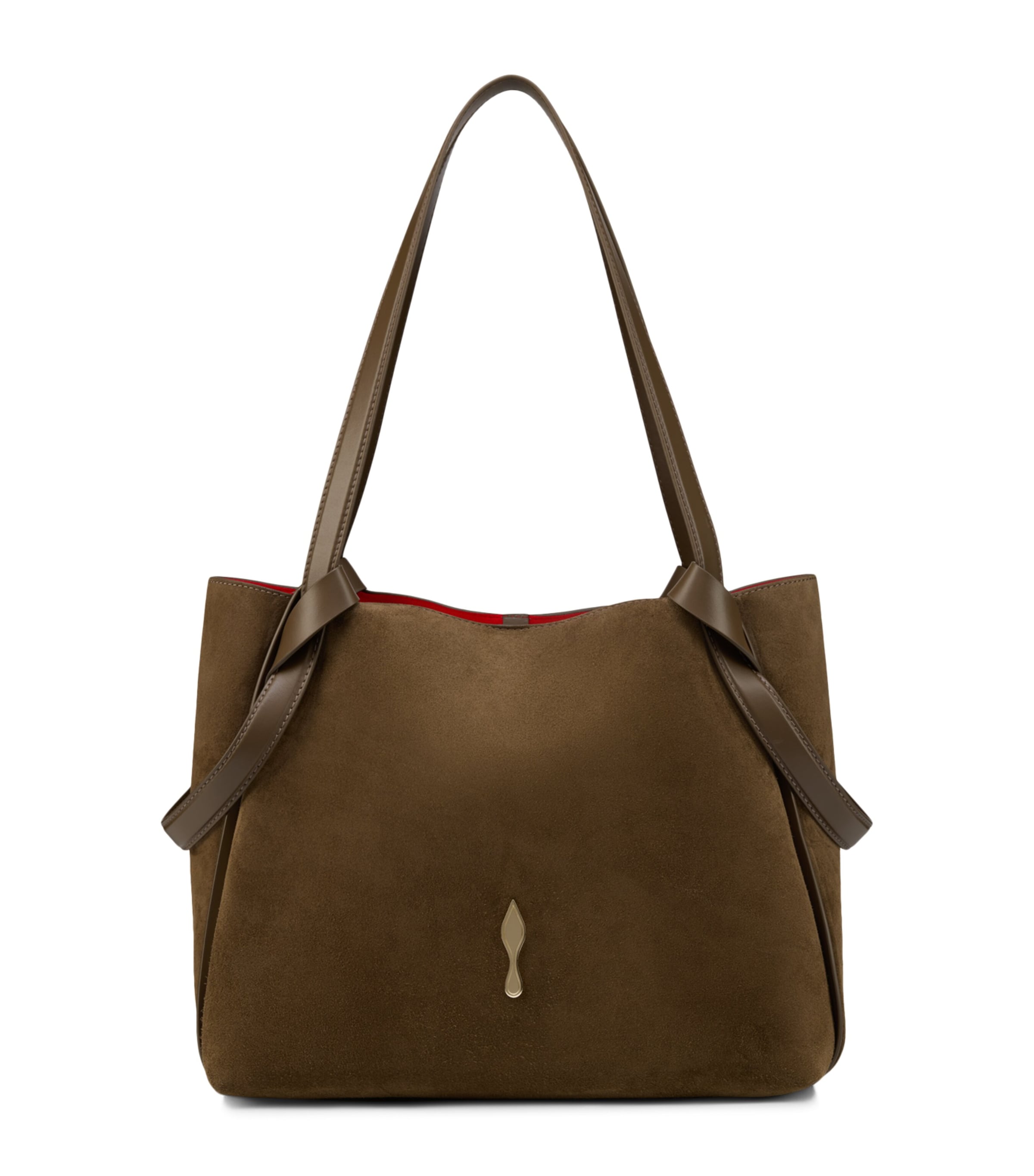 Christian Louboutin Bettina Tote Small Suede Tote Bag