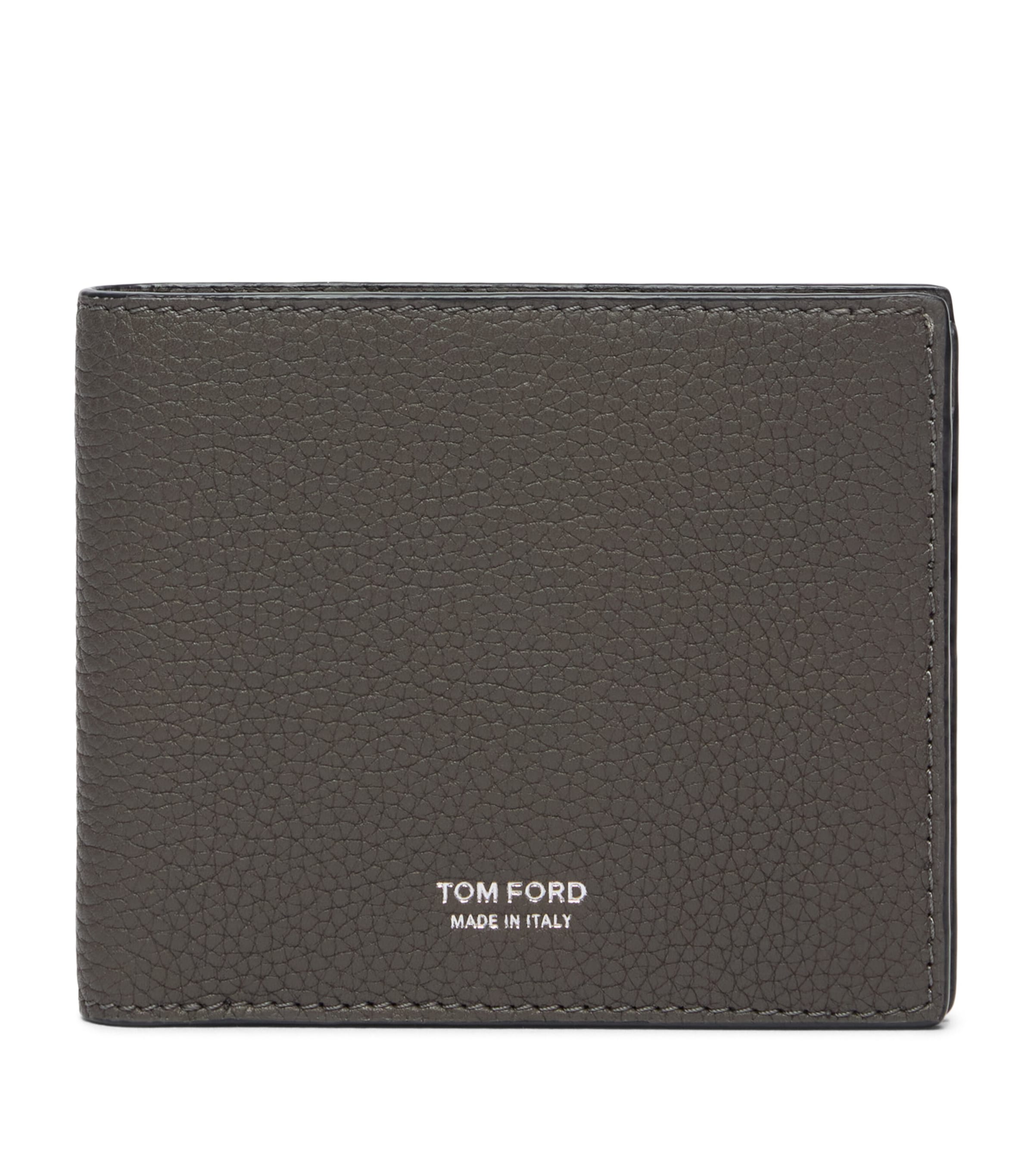 TOM FORD Grained Leather Bifold Wallet Tbg