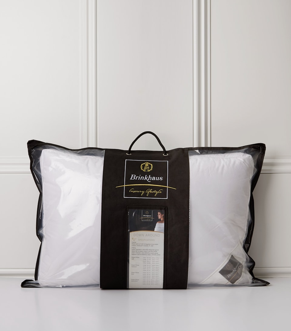 Soft Down Around Pillow (50cm x 75cm)