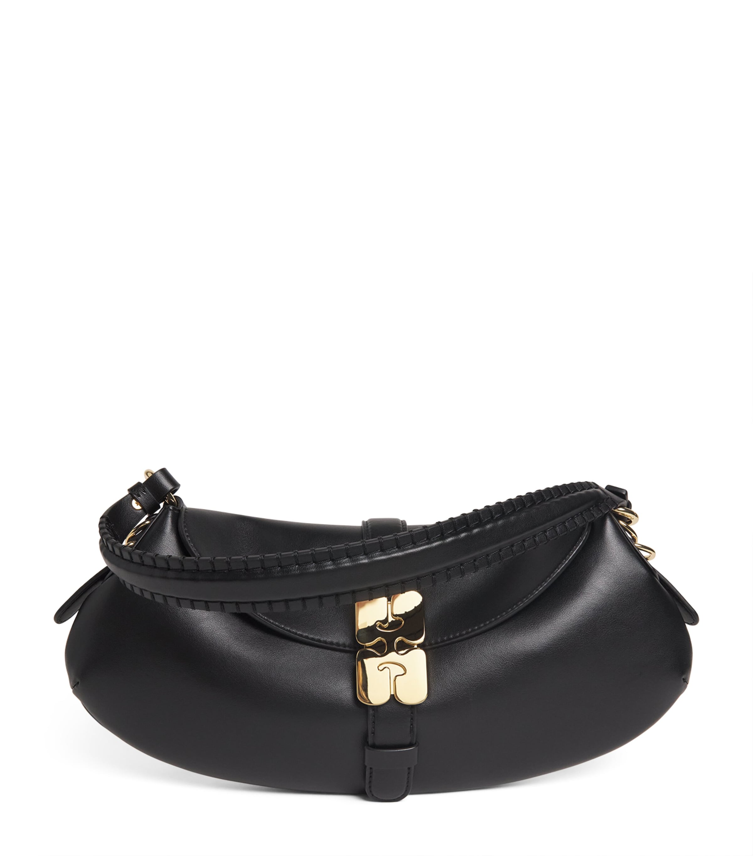 GANNI B-Kat Shoulder Bag Black