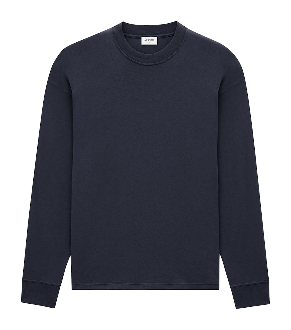 Cotton Crew-Neck Sweatshirt