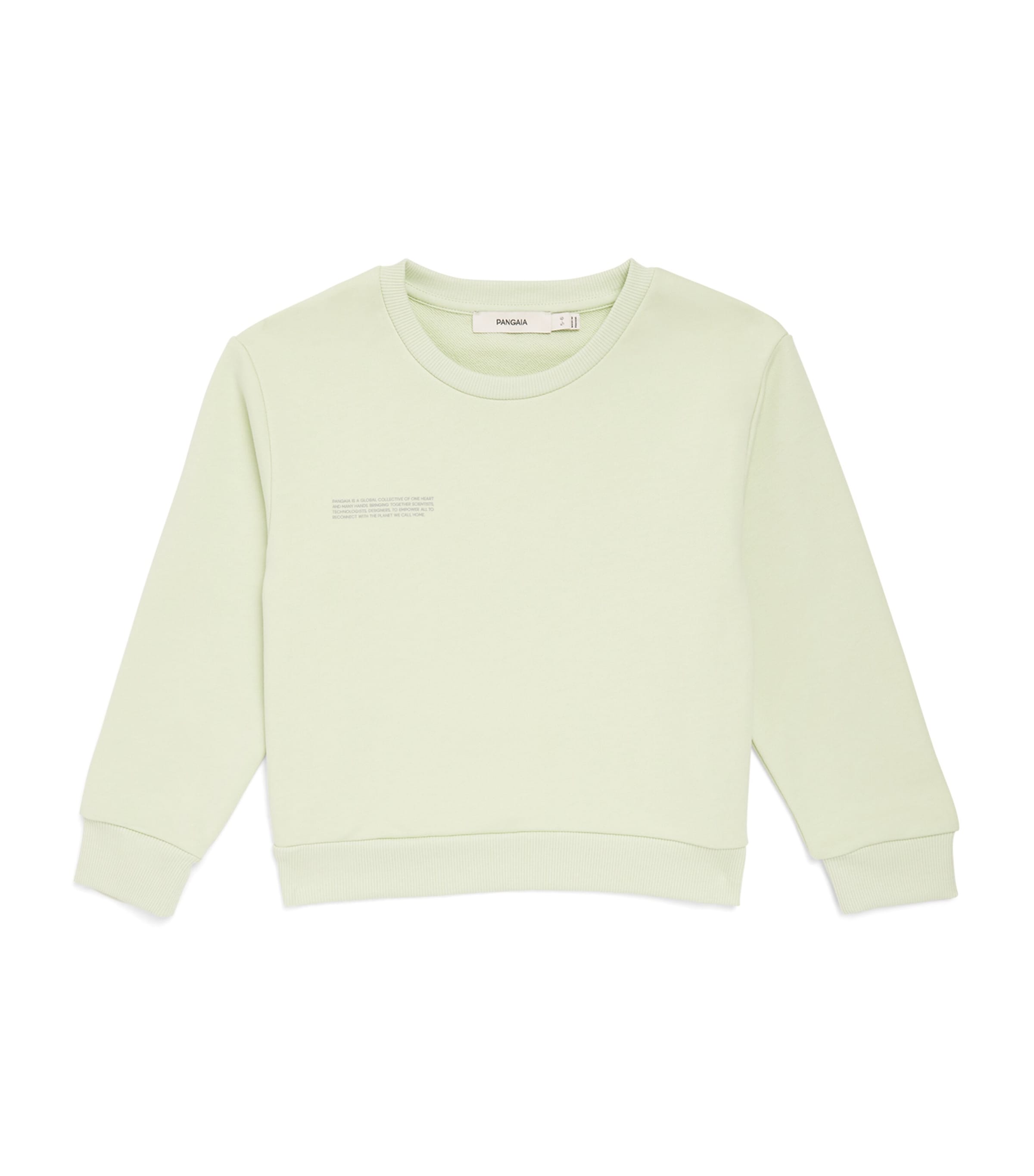 Pangaia Kids Regenerative Cotton Sweatshirt (3-12 Years) Neon Haze