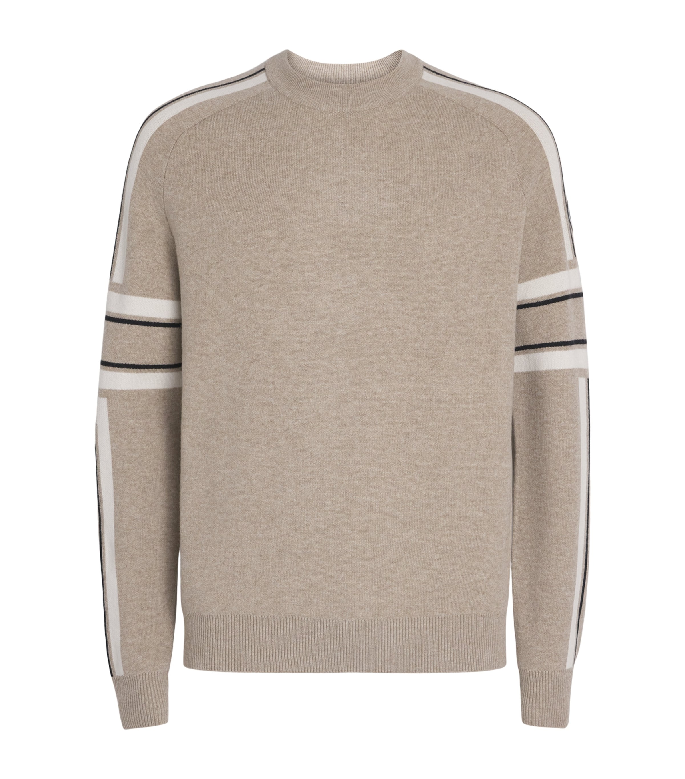 Wool-Cashmere Stripe Sweater