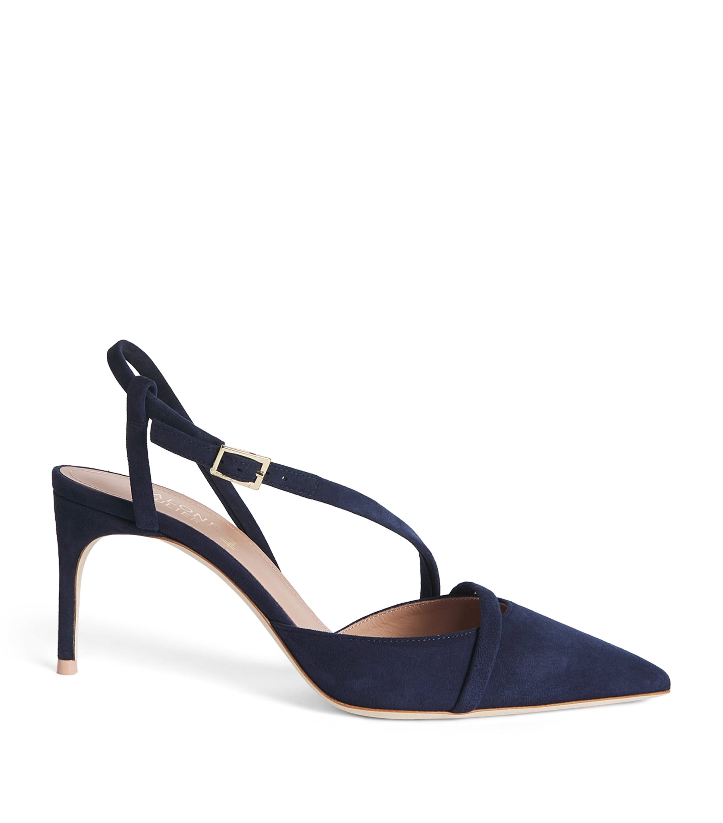 Malone Souliers Valeria Slingback Pumps 70 Midnight