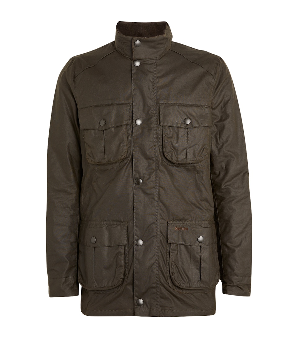 Hooded Wax Jacket