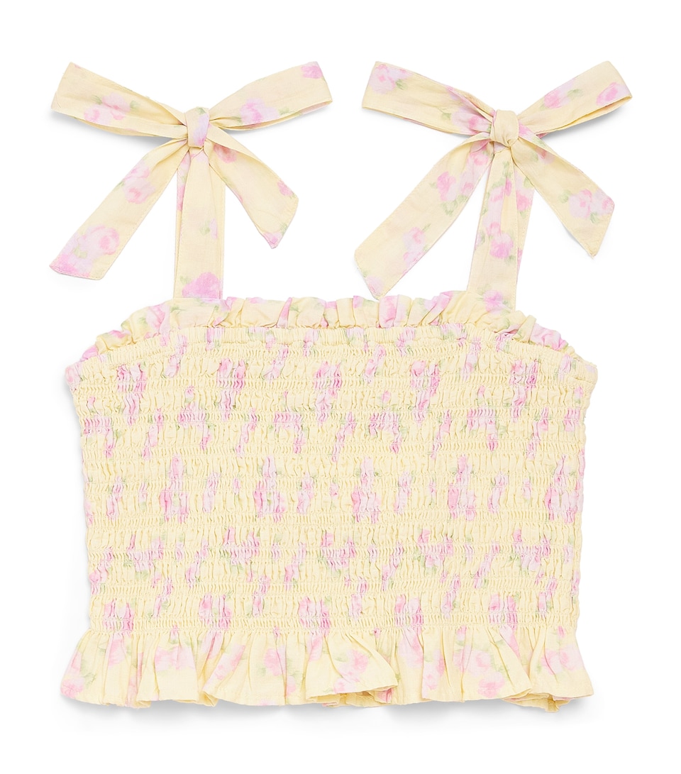 LoveShackFancy Cotton Merrinelle Cami Top (7-14 Years) Lemsplemon Spritz