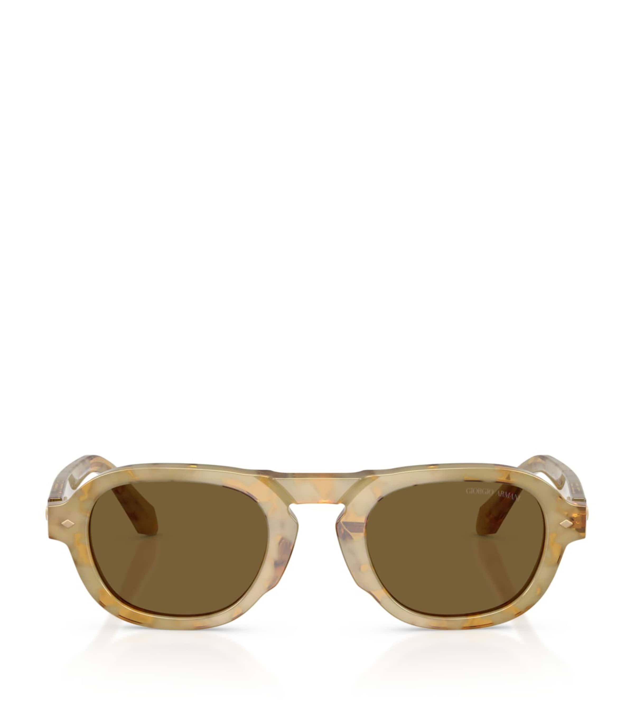 Giorgio Armani Pillow Sunglasses Brown