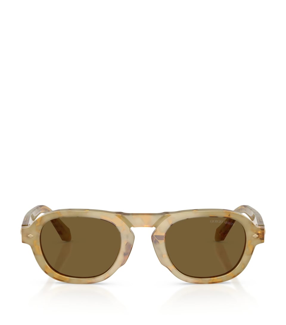 Giorgio Armani Pillow Sunglasses Brown