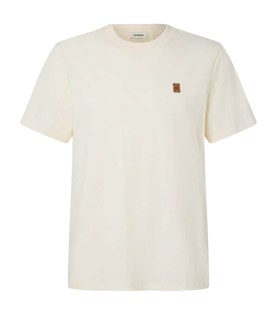 Cotton Logo-Patch T-Shirt