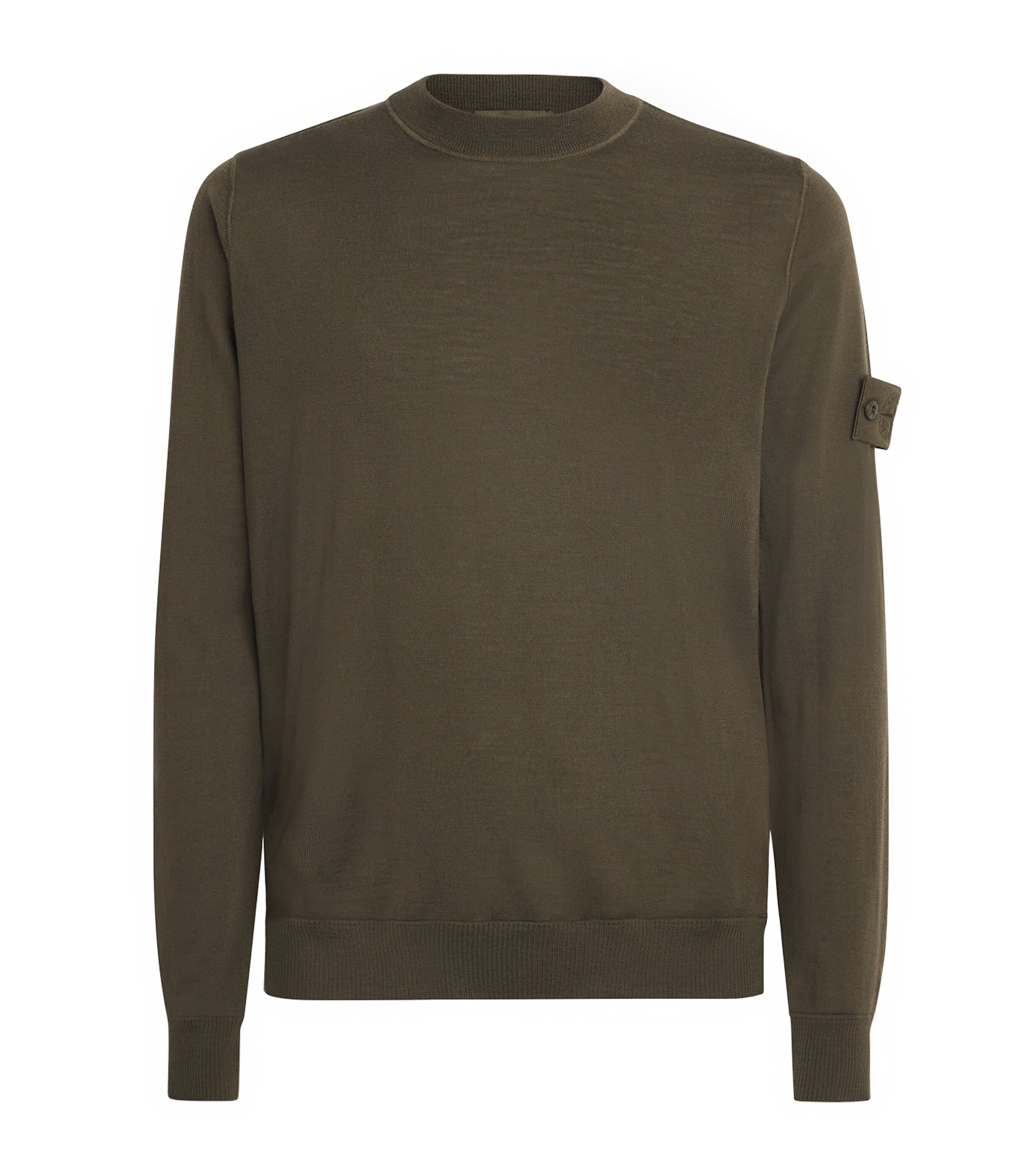 Stone Island Mens Virgin Wool Ghost Sweater
