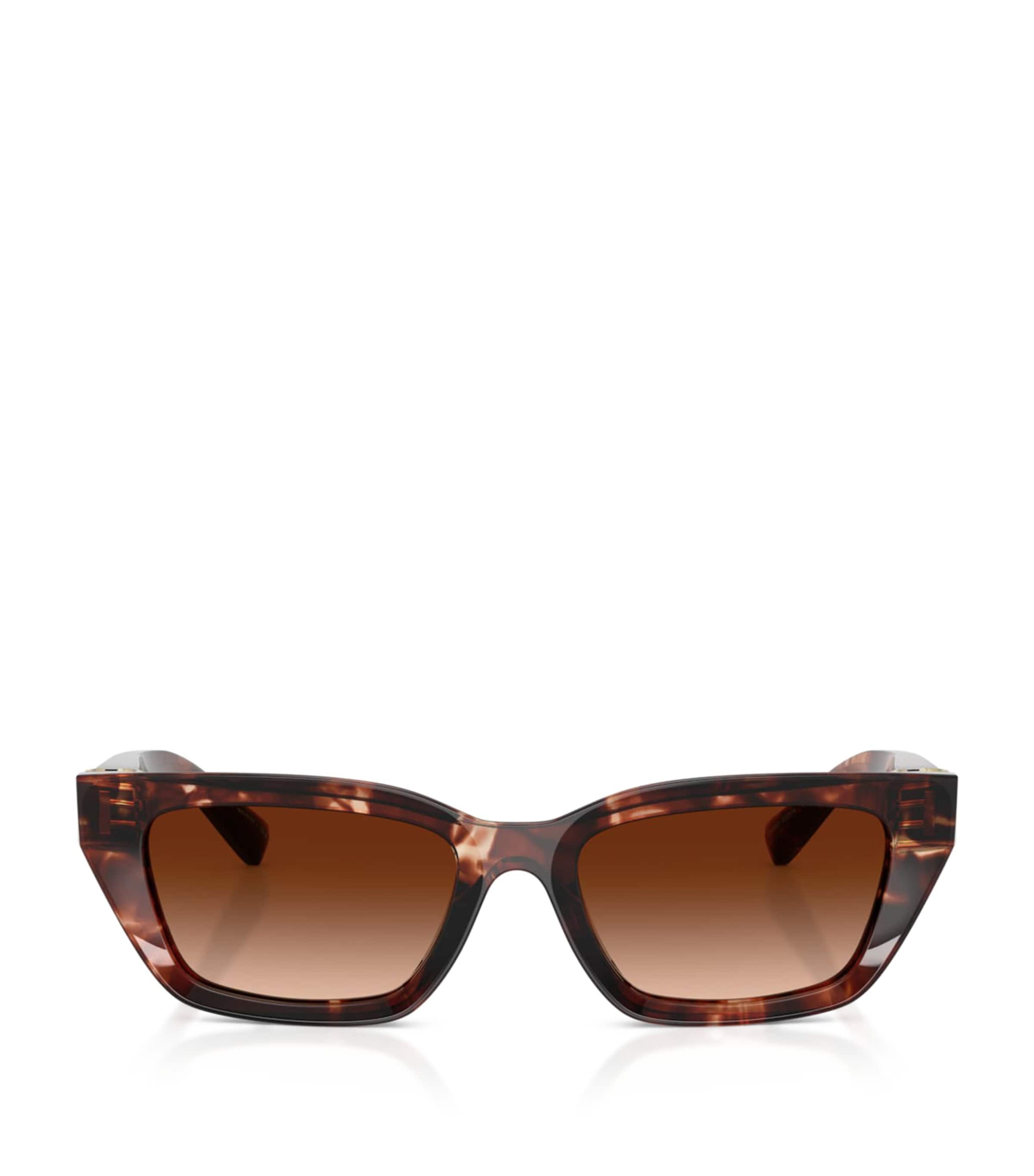 Dolce&Gabbana Tortoise Cat-Eye Sunglasses Red