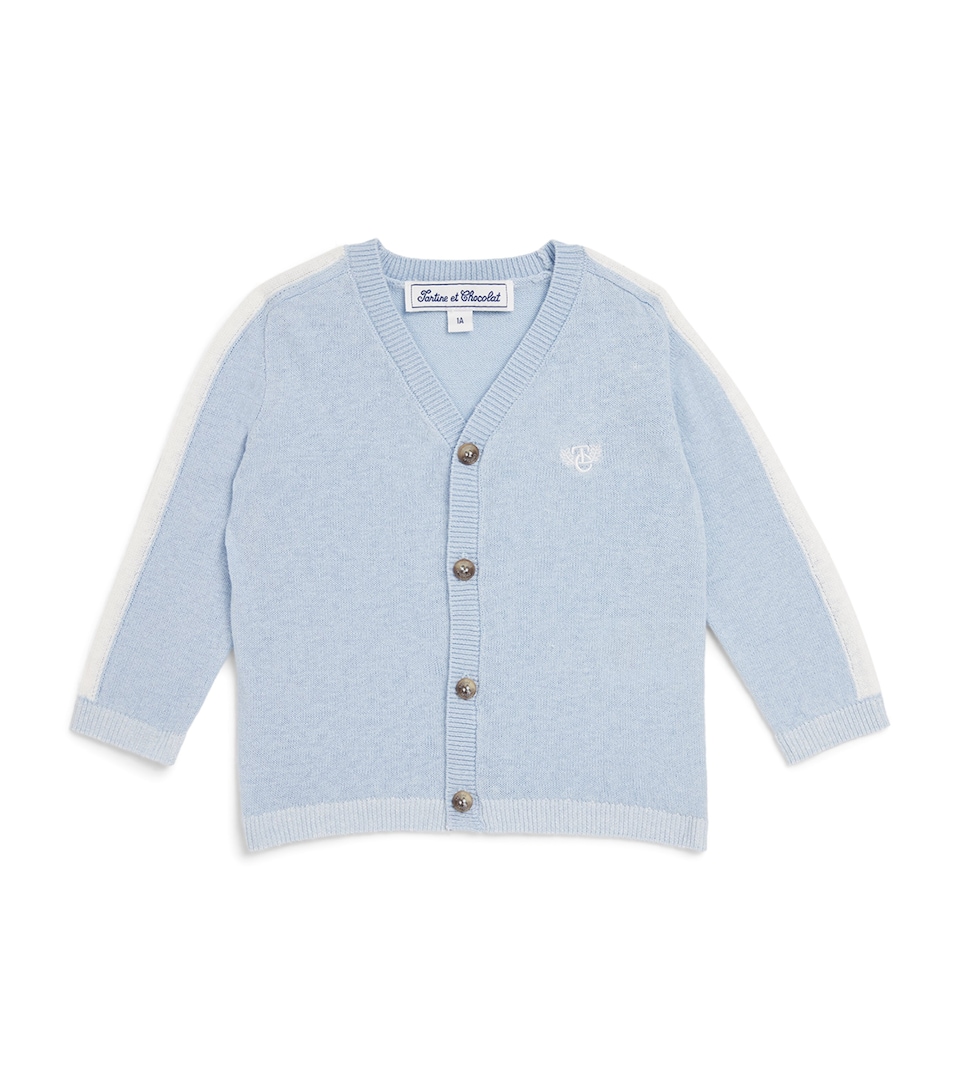 Linen-Cotton Cardigan (3 Months - 4 Years)