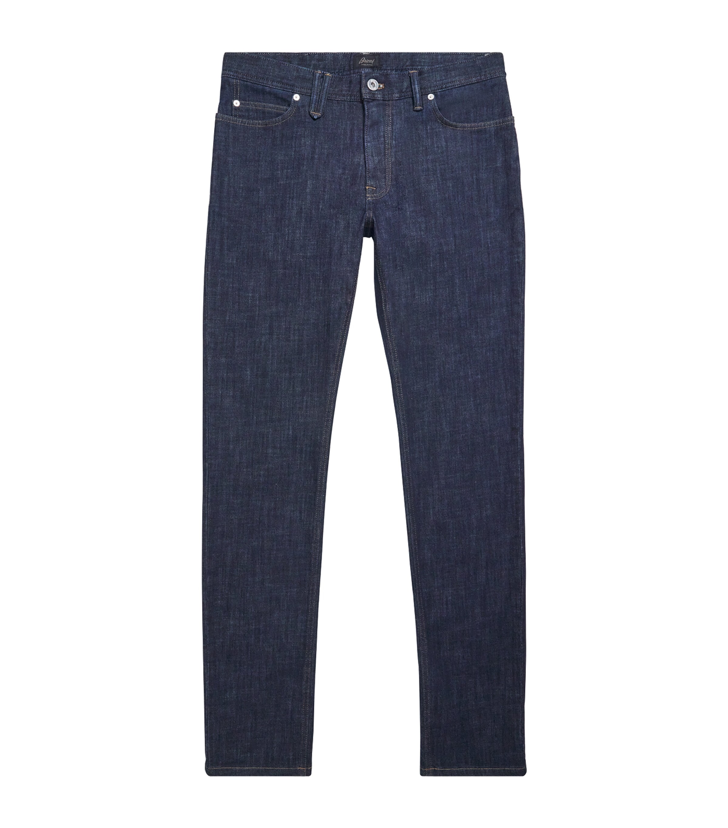 Brioni Mens Organic Denim Meribel Straight Jeans