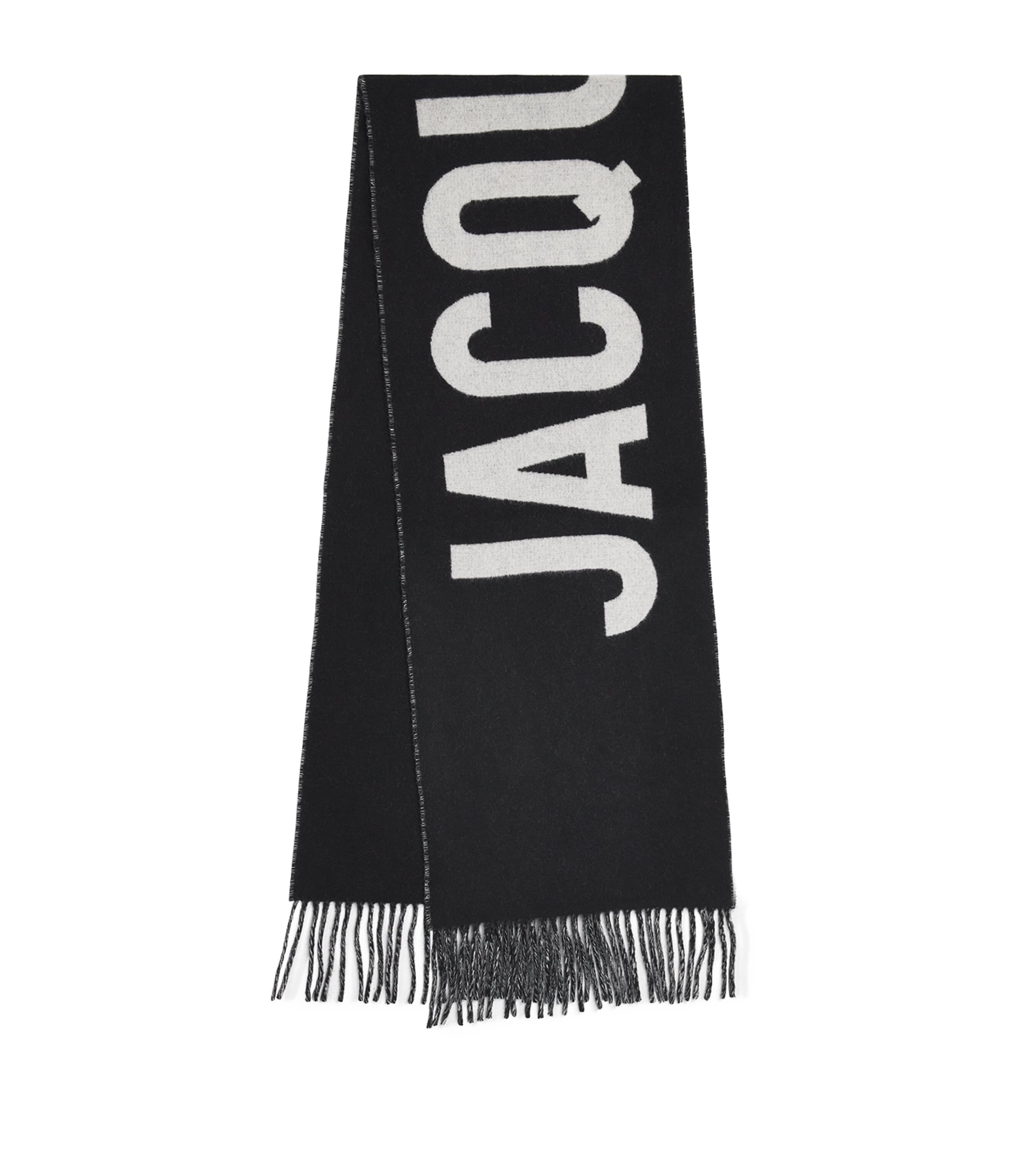 Virgin Wool Logo Scarf